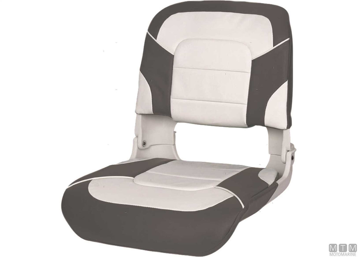 Fisherman folding seat grey - original photo Motomarine Srl