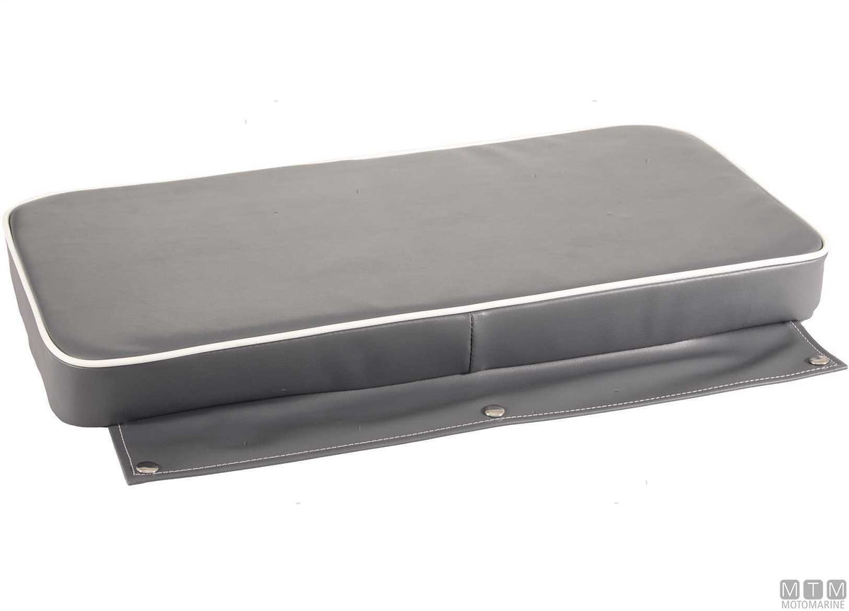 Bench seat cushion L1200 mm white - original photo Motomarine Srl