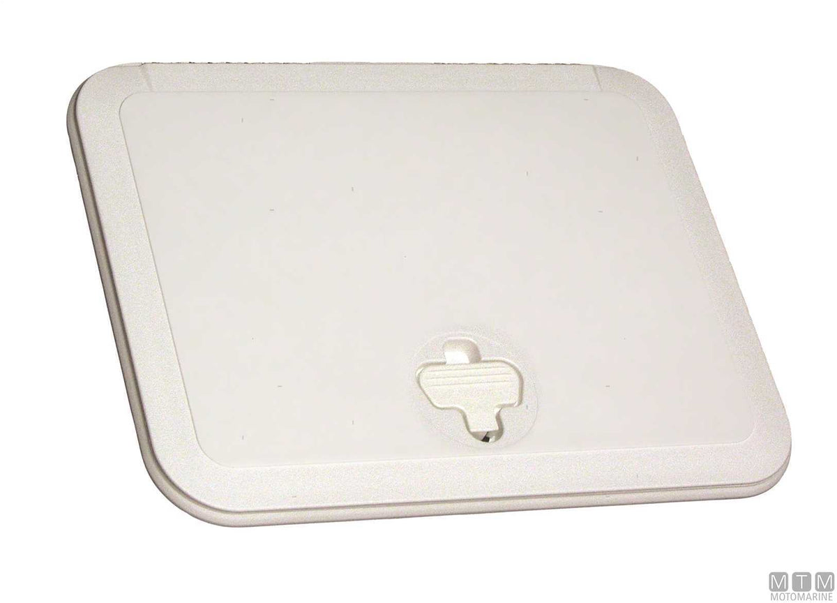 Walkable deck hatch HMG in Saralon 407x458 mm - original photo Motomarine Srl