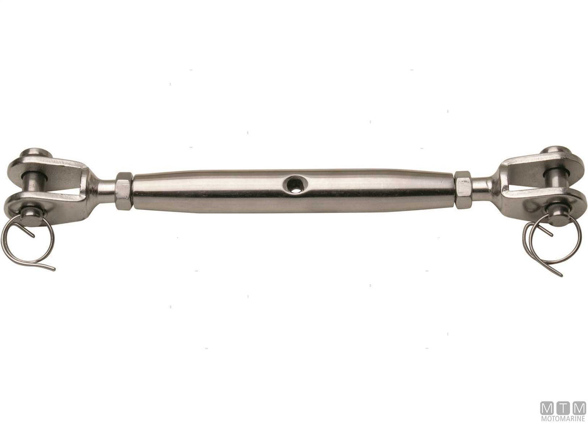 Classic turnbuckle M5 stainless steel 316 - original photo Motomarine Srl