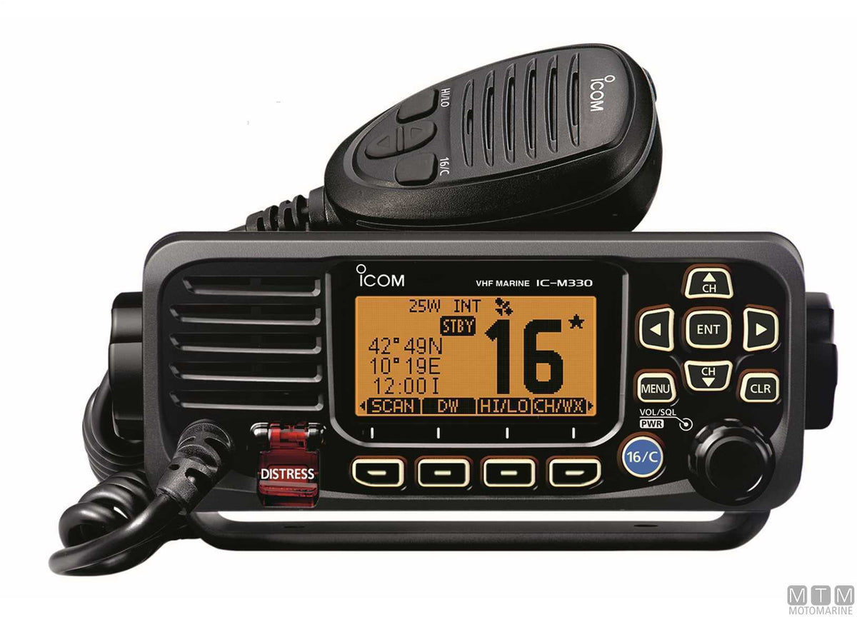 Icom IC-M330GE VHF radio - original photo Motomarine Srl