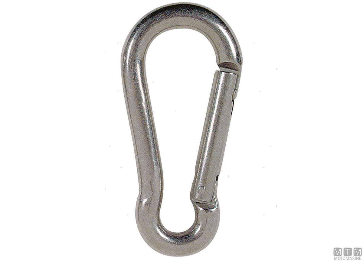 Kong classic snap hook Ø6 mm stainless steel 316 - original photo Motomarine Srl