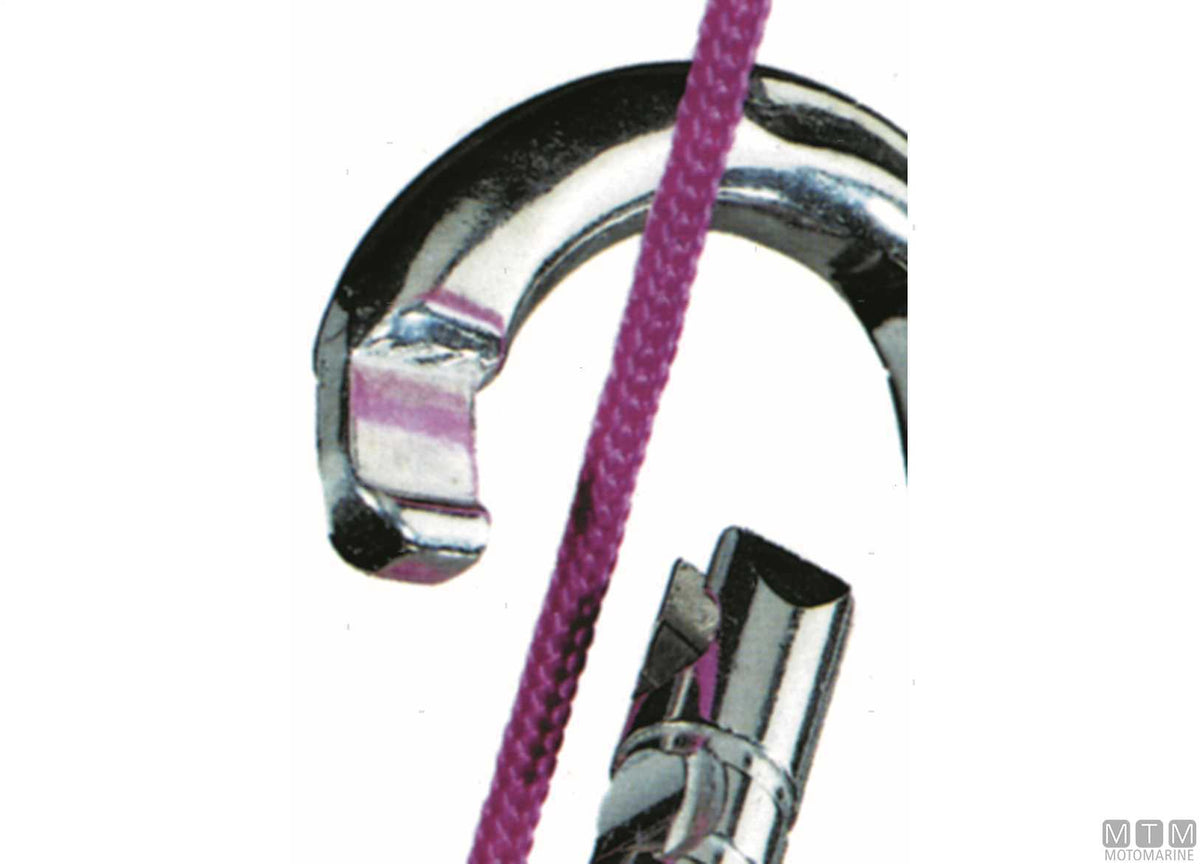 Kong Classic snap hook Ø5 mm with eye stainless steel 316 - original photo Motomarine Srl