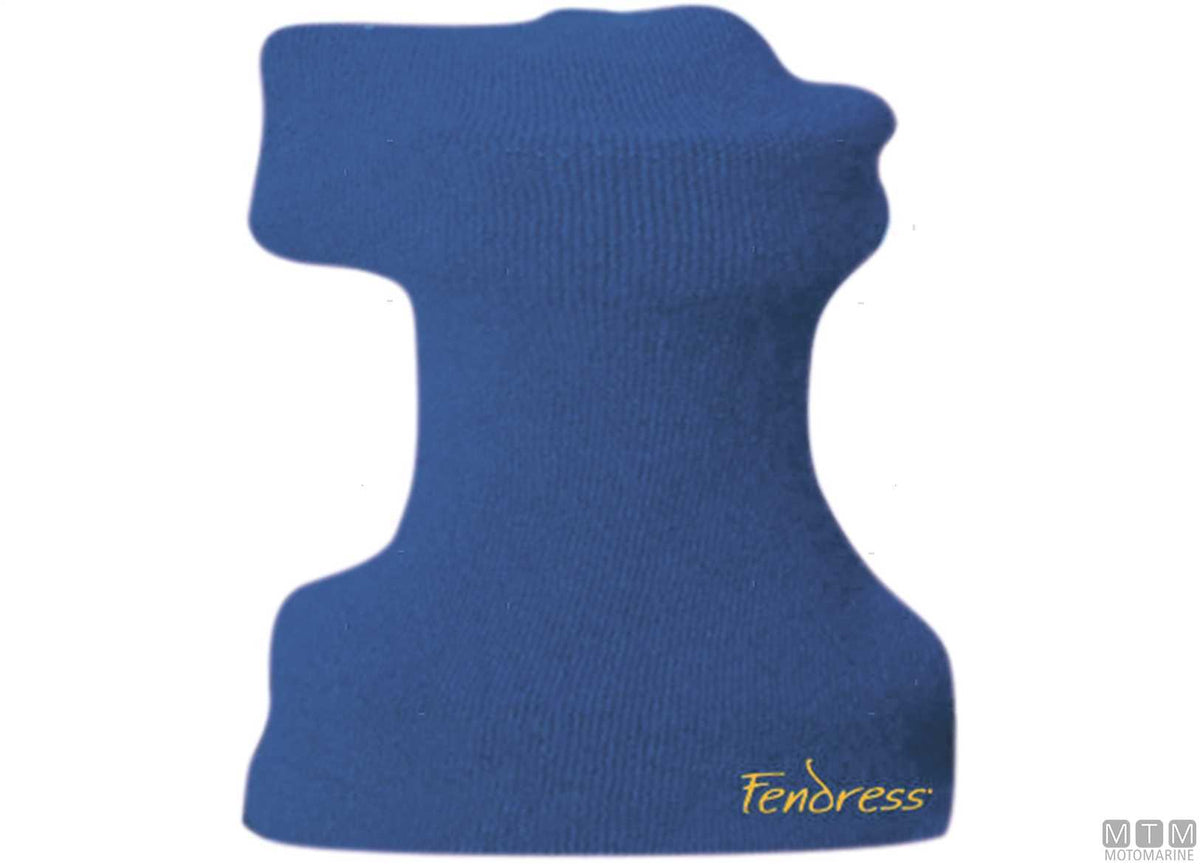 Fendress Soft S navy blue winch cover - original photo Motomarine Srl