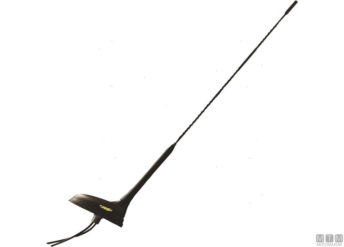 Supergain Amalfi AM-FM antenna - original photo Motomarine Srl