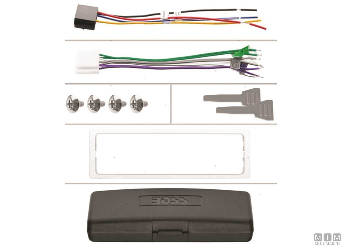 Boss MRANT10 FM/AM dipole antenna - original photo Motomarine Srl