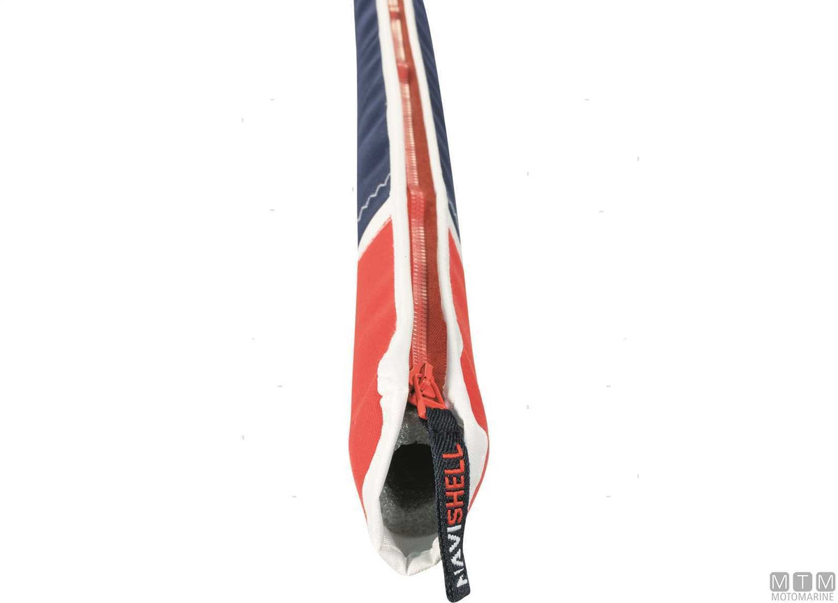 Navishell lifeline cover L50 cm navy blue - original photo Motomarine Srl