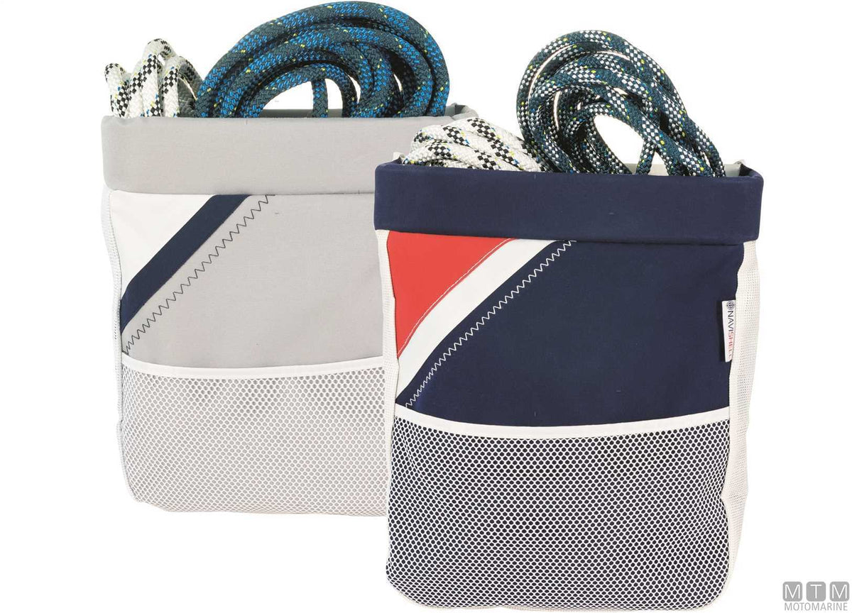 Navishell Deep rope bag blue - original photo Motomarine Srl