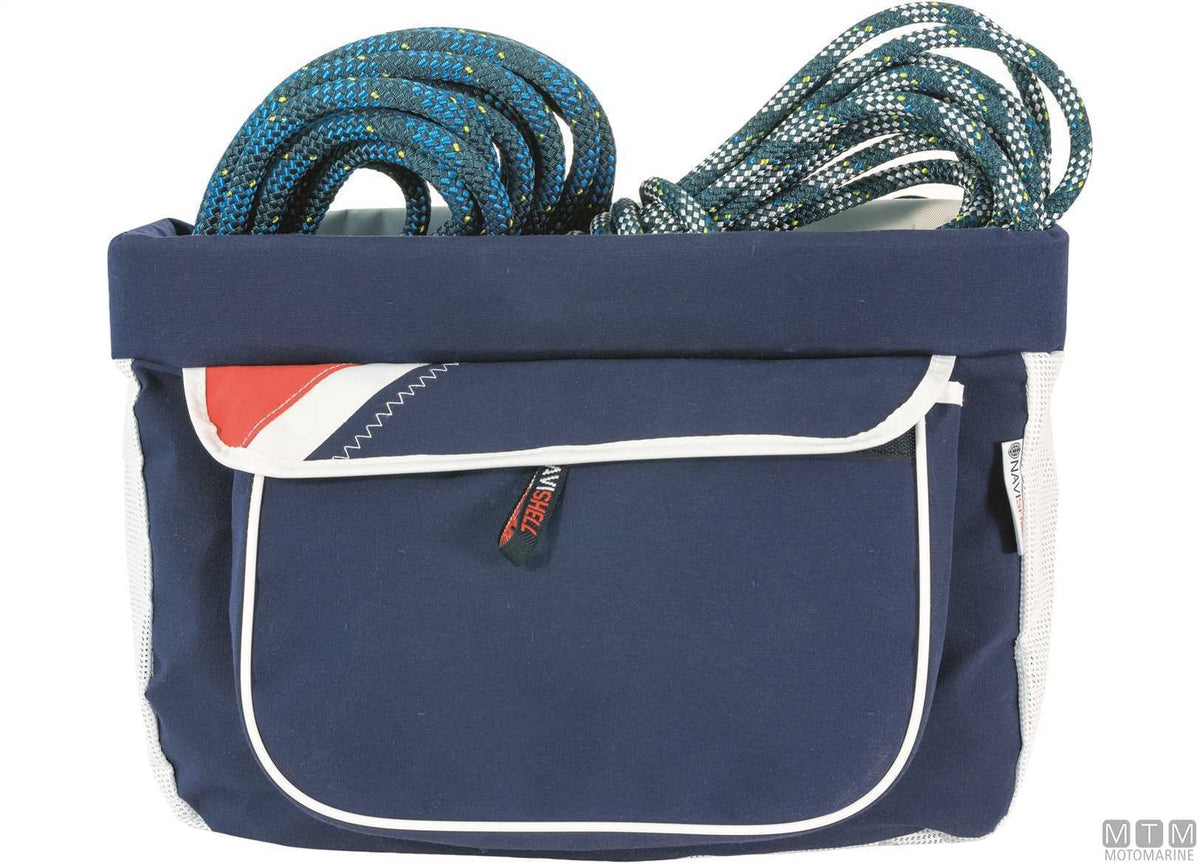 Navishell rope bag for guardrail blue - original photo Motomarine Srl