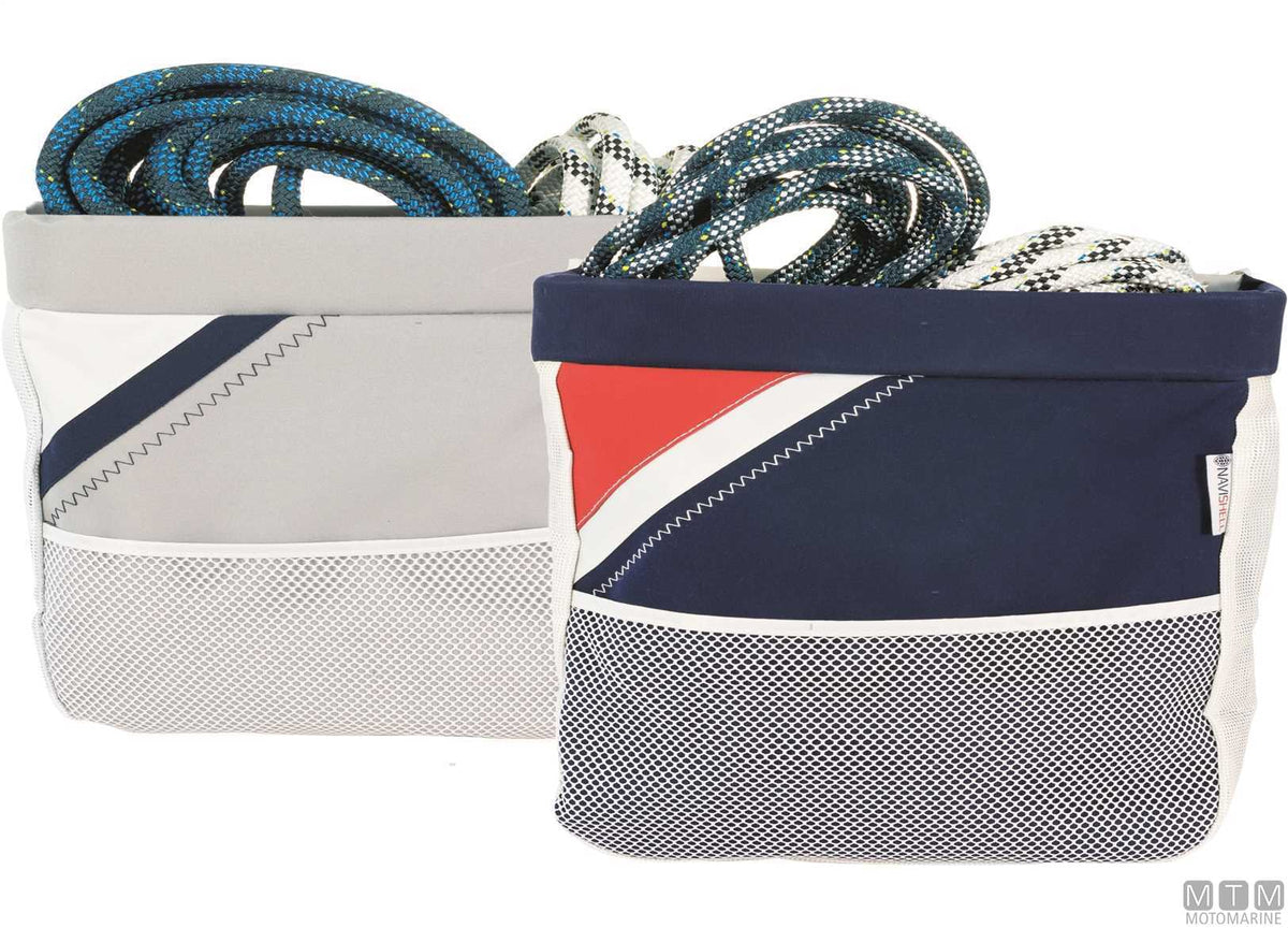 Navishell M rope bag blue - original photo Motomarine Srl