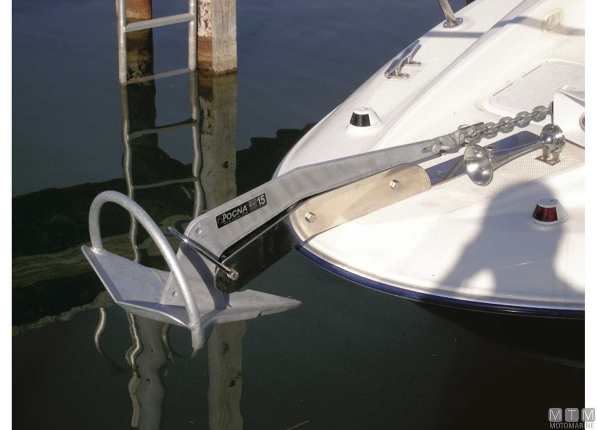 Rocna anchor 33 kg, hot-dip galvanized steel - original photo Motomarine Srl