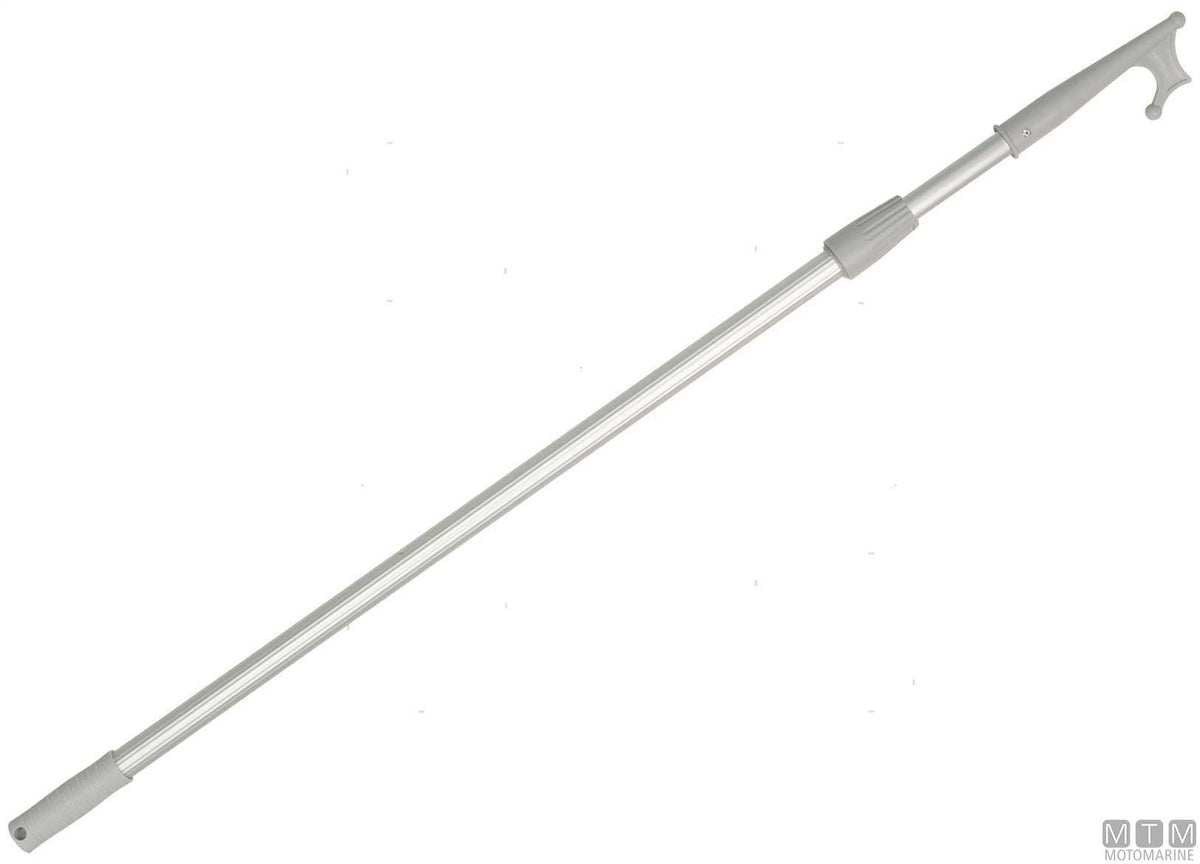 Telescopic boat hook 120/200 cm, aluminium - original photo Motomarine Srl