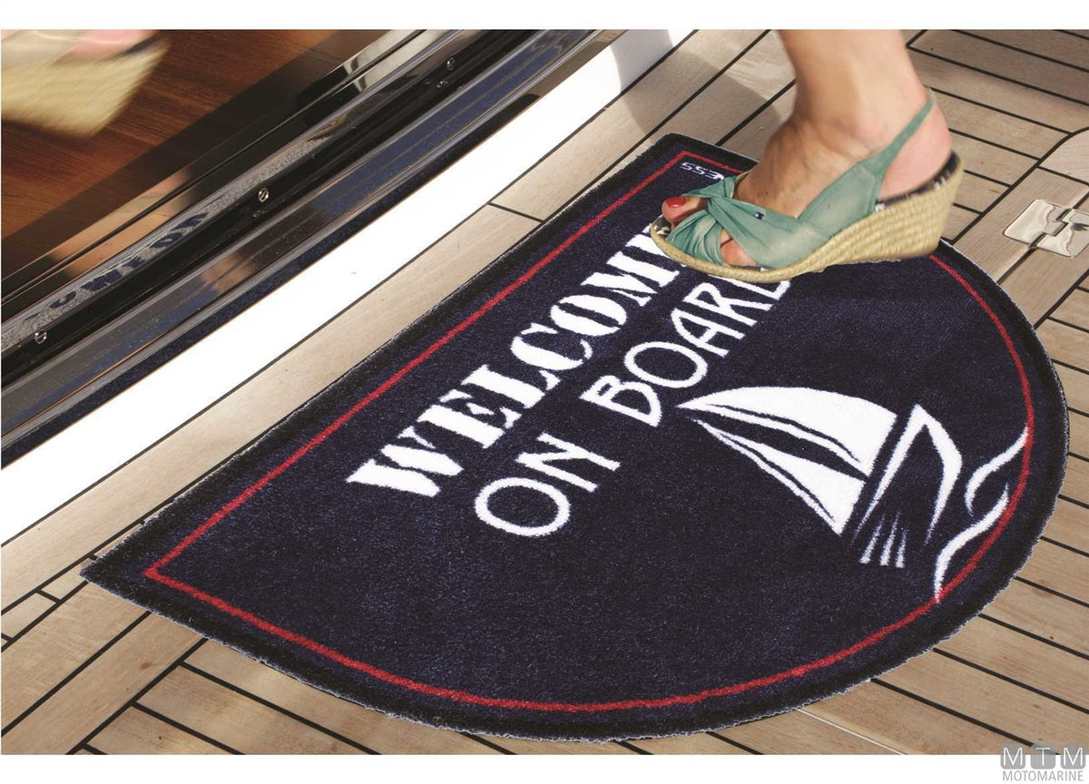 Rug MB Regata Round 70x50 cm - original photo Motomarine Srl
