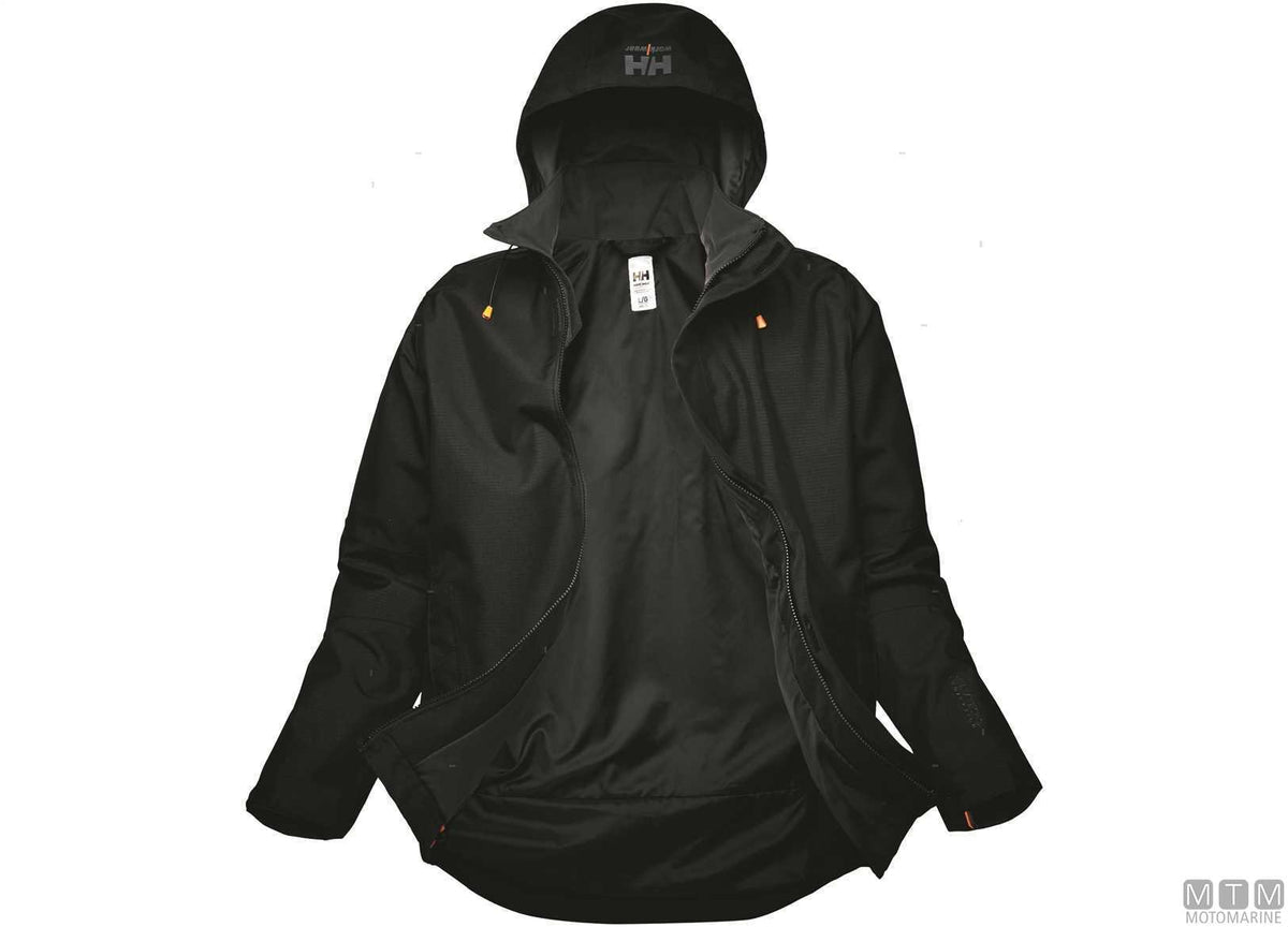 Jacket H/H WW Oxford Shell 990 black XL - original photo Motomarine Srl