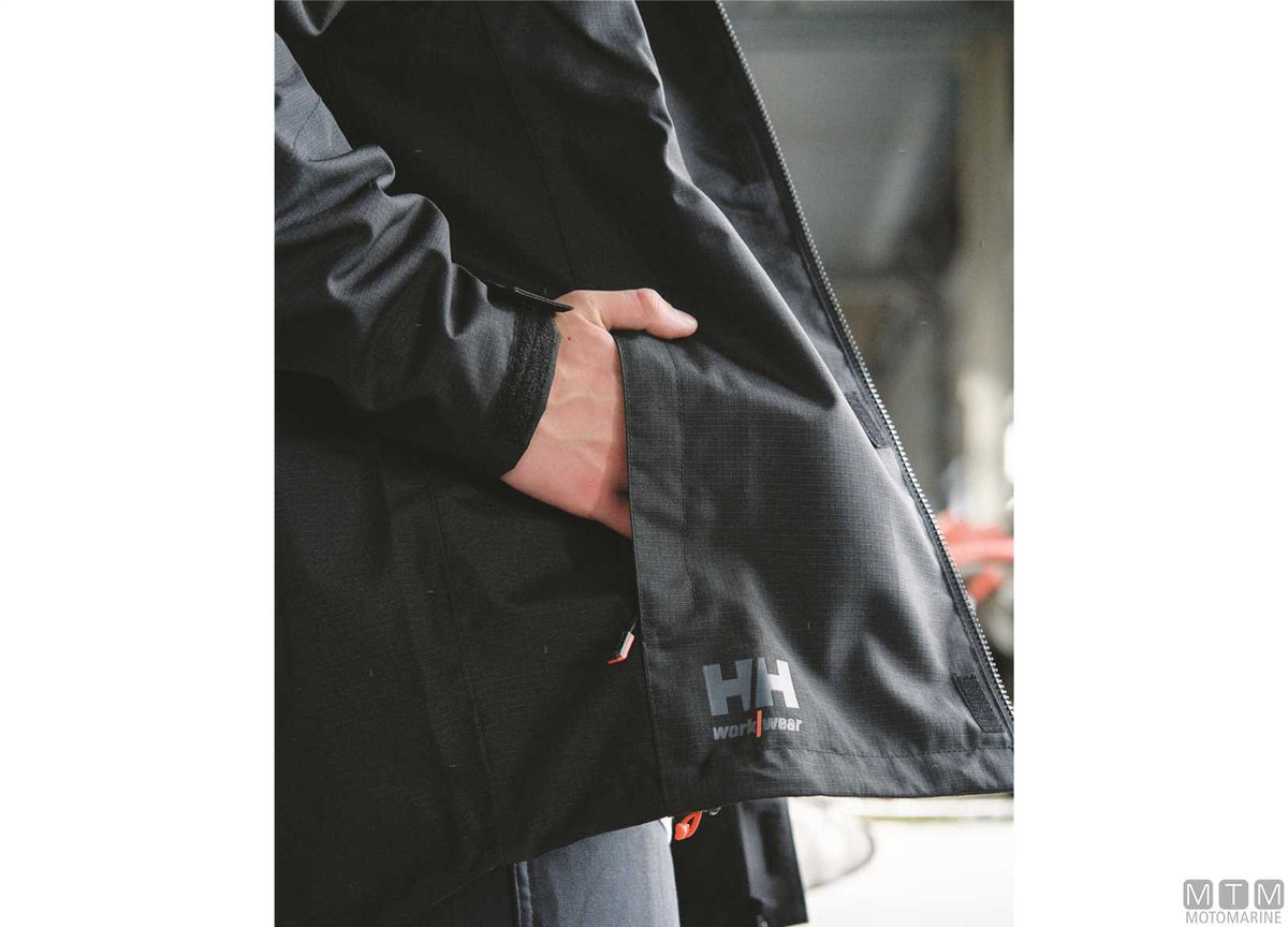 Jacket H/H WW Oxford Shell 990 black XL - original photo Motomarine Srl