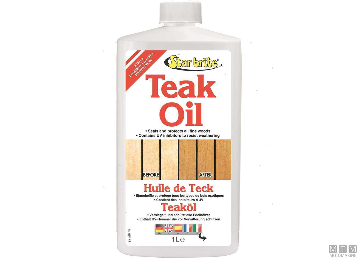 Star Brite Teak Oil 1 l - original photo Motomarine Srl