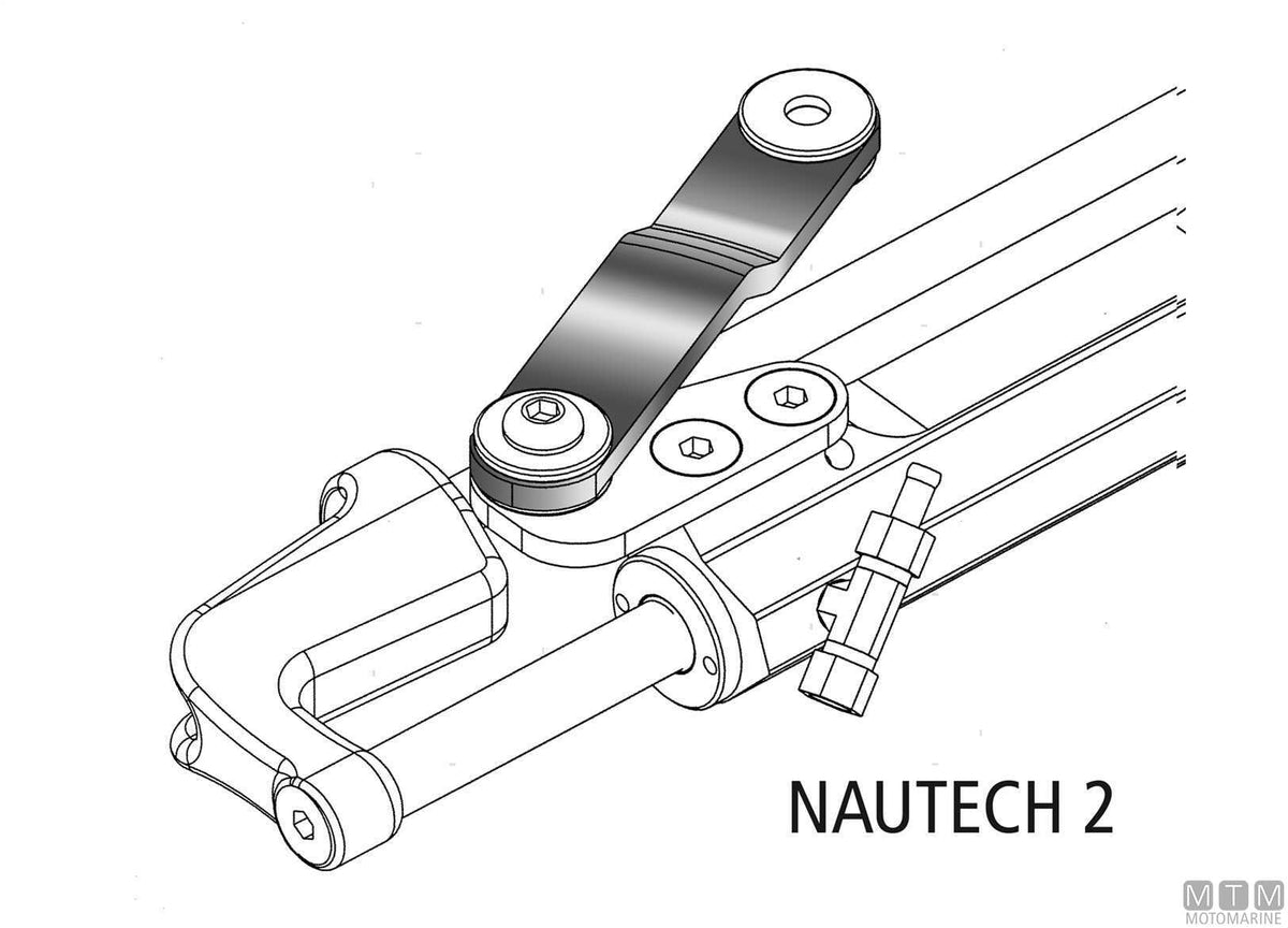 Kit of 2 hydraulic hoses Nautech/Hytech 7.5 m - original photo Motomarine Srl