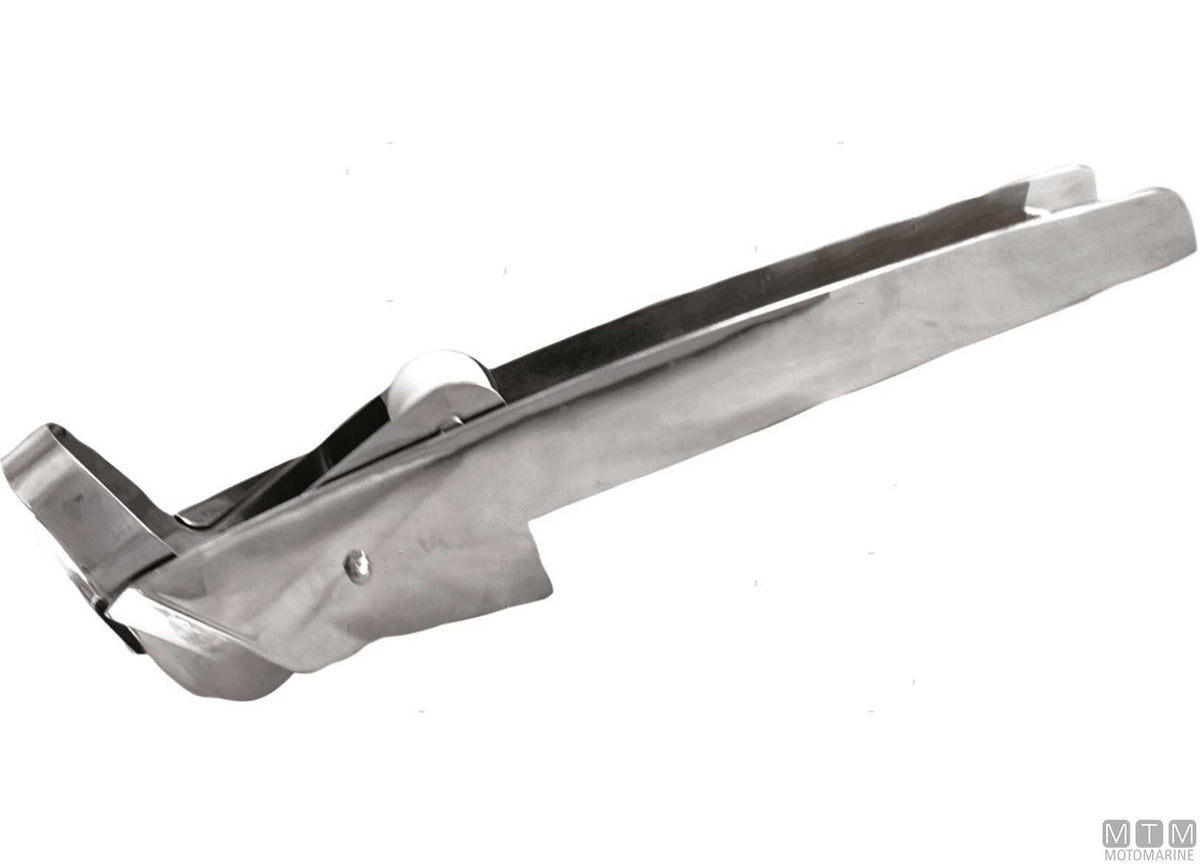 XL tilting chain bow roller 560 mm, stainless steel 316 - original photo Motomarine Srl
