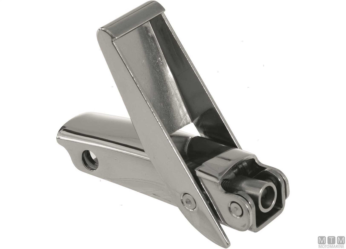Roca Safe-Lock streamlined lever latch 93x23 mm, stainless steel 316 - original photo Motomarine Srl