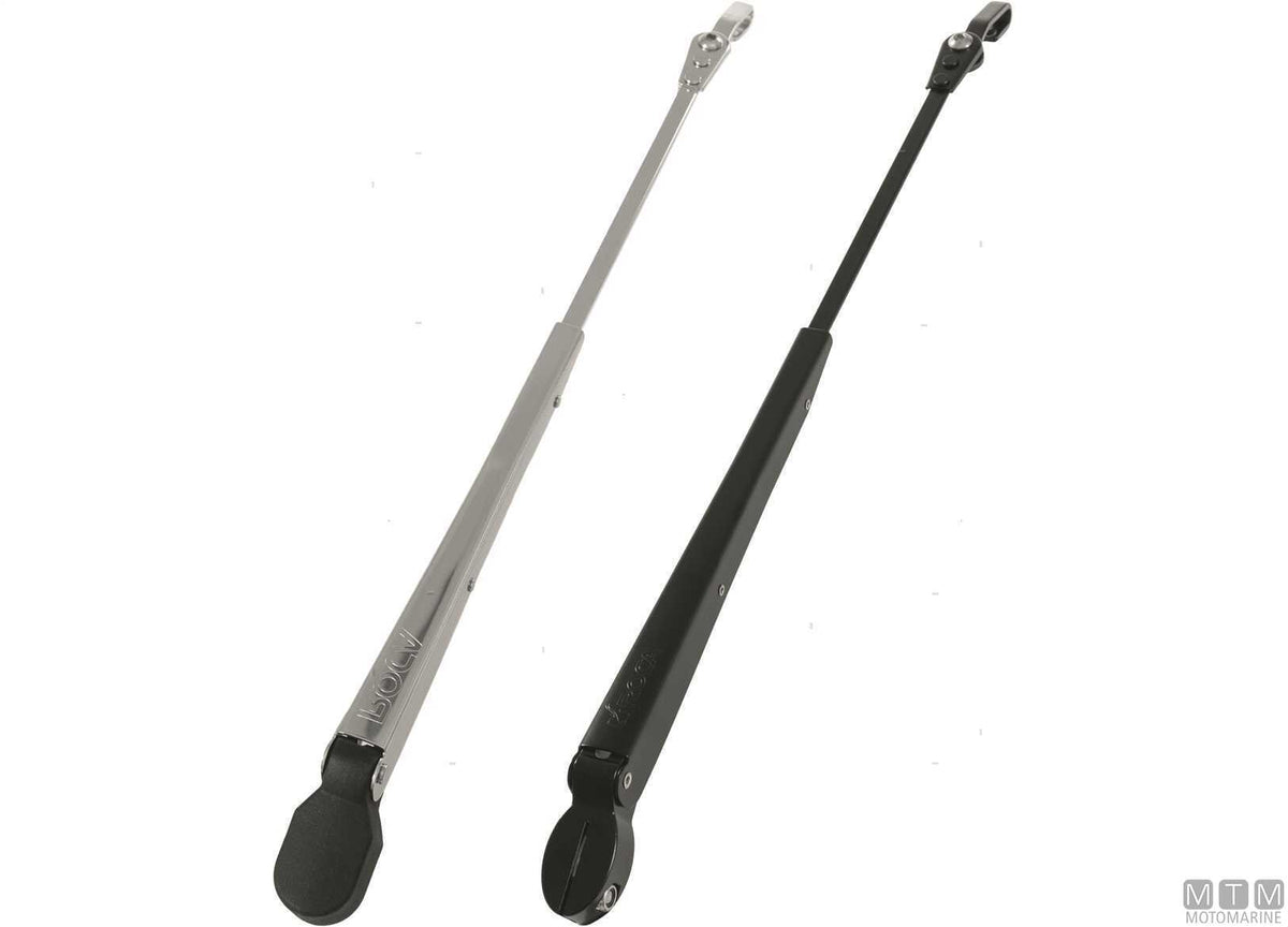 Telescopic arm Roca Tip 324/460 mm burnished stainless steel - original photo Motomarine Srl