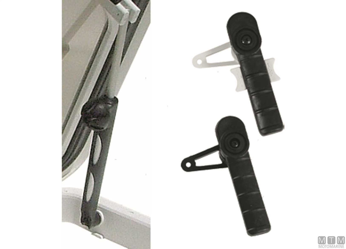 JB Lock handles for Jim Black hatches - original photo Motomarine Srl