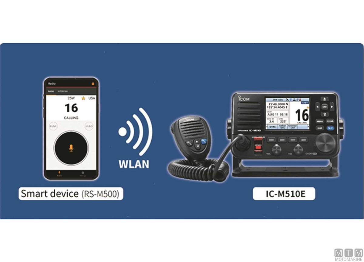 Icom CommandMic HM-229B black microphone - original photo Motomarine Srl