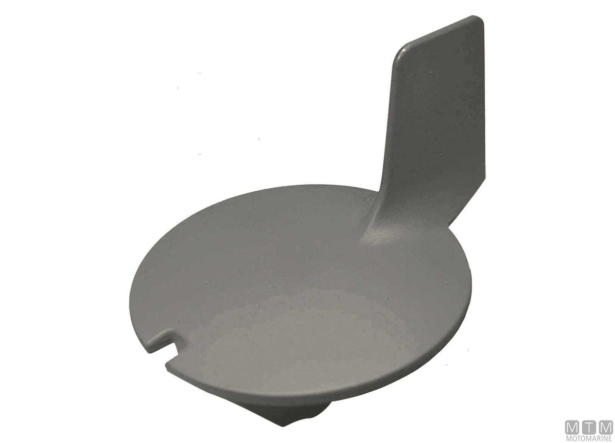 Plate anode for Mercury lower unit 35-300 HP in aluminium - original photo Motomarine Srl
