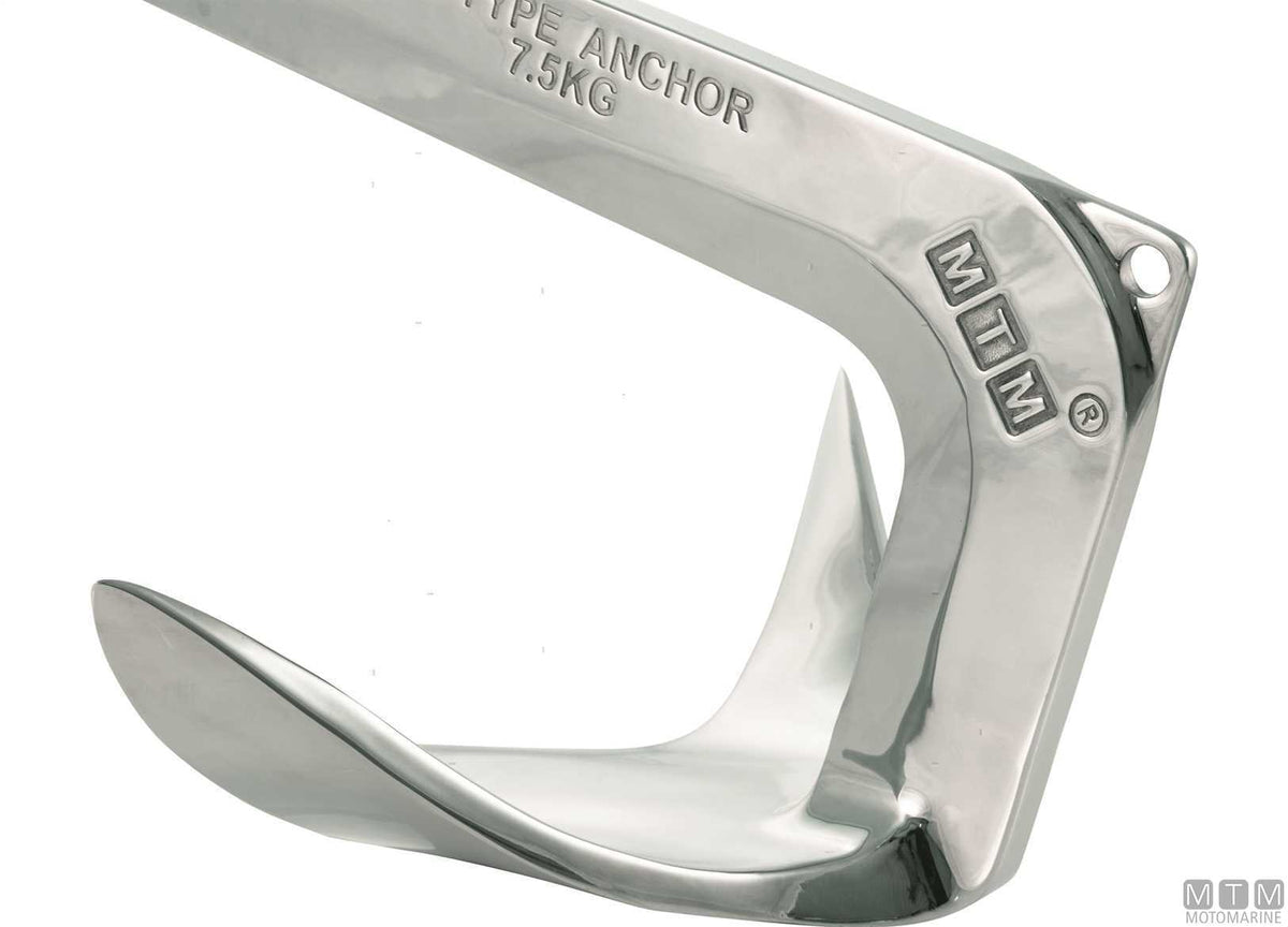 Bruce MTM anchor 30 kg stainless steel 316 - original photo Motomarine Srl