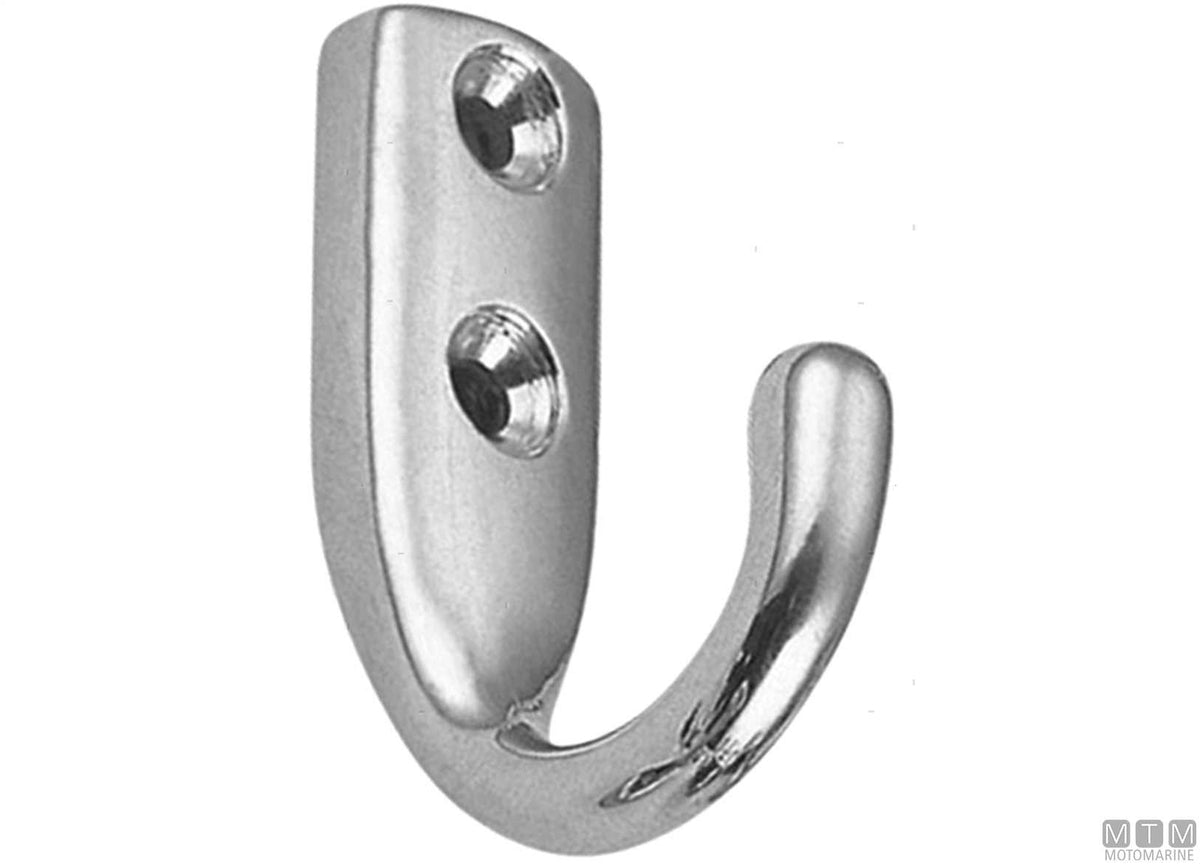 Narrow hook 01 13x40 mm stainless steel 316 - original photo Motomarine Srl