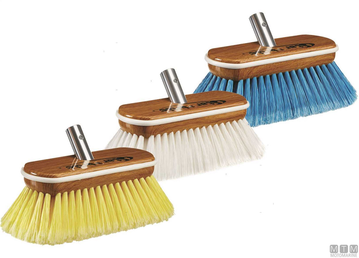 Star Brite Wood Deluxe soft brush, yellow - original photo Motomarine Srl