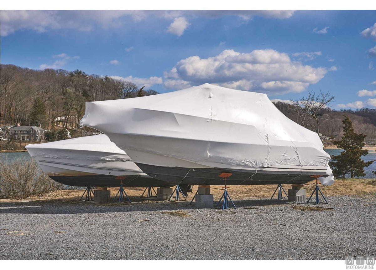 MY200 cover tarpaulin 6x65 m - original photo Motomarine Srl
