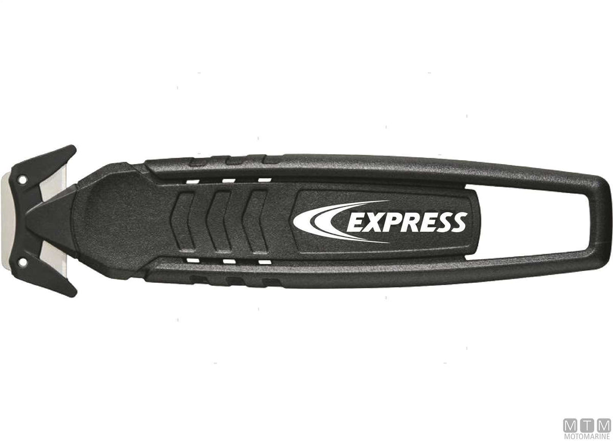 Security tarpaulin cutting knife - original photo Motomarine Srl