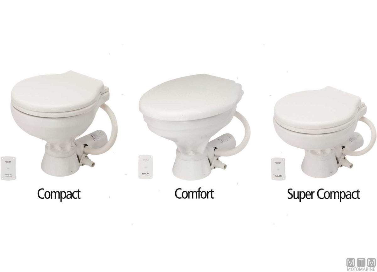 Johnson Aqua-T Standard Comfort toilet 12V - original photo Motomarine Srl