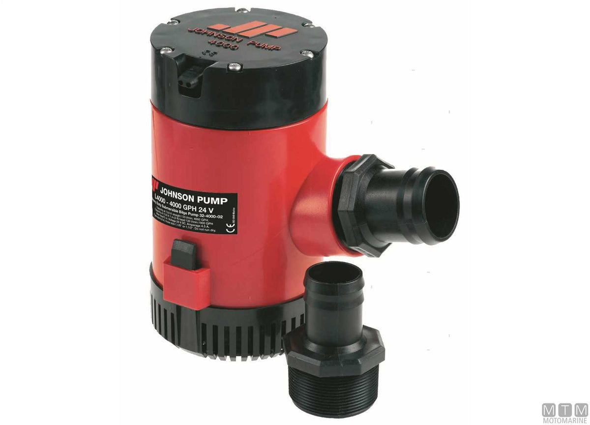 Bilge pump Johnson Dura 1600 12 V - original photo Motomarine Srl