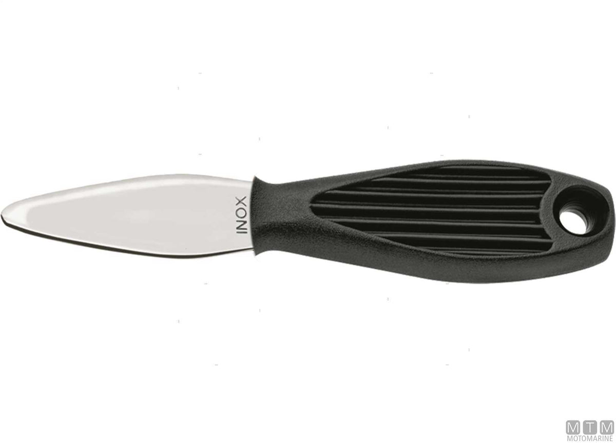 MAC mussel knife 515-N black, 6 cm blade - original photo Motomarine Srl