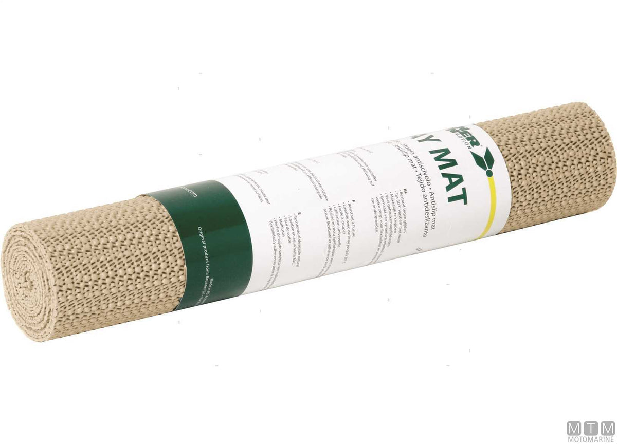 Anti-slip mat, 30x150 cm, beige - original photo Motomarine Srl