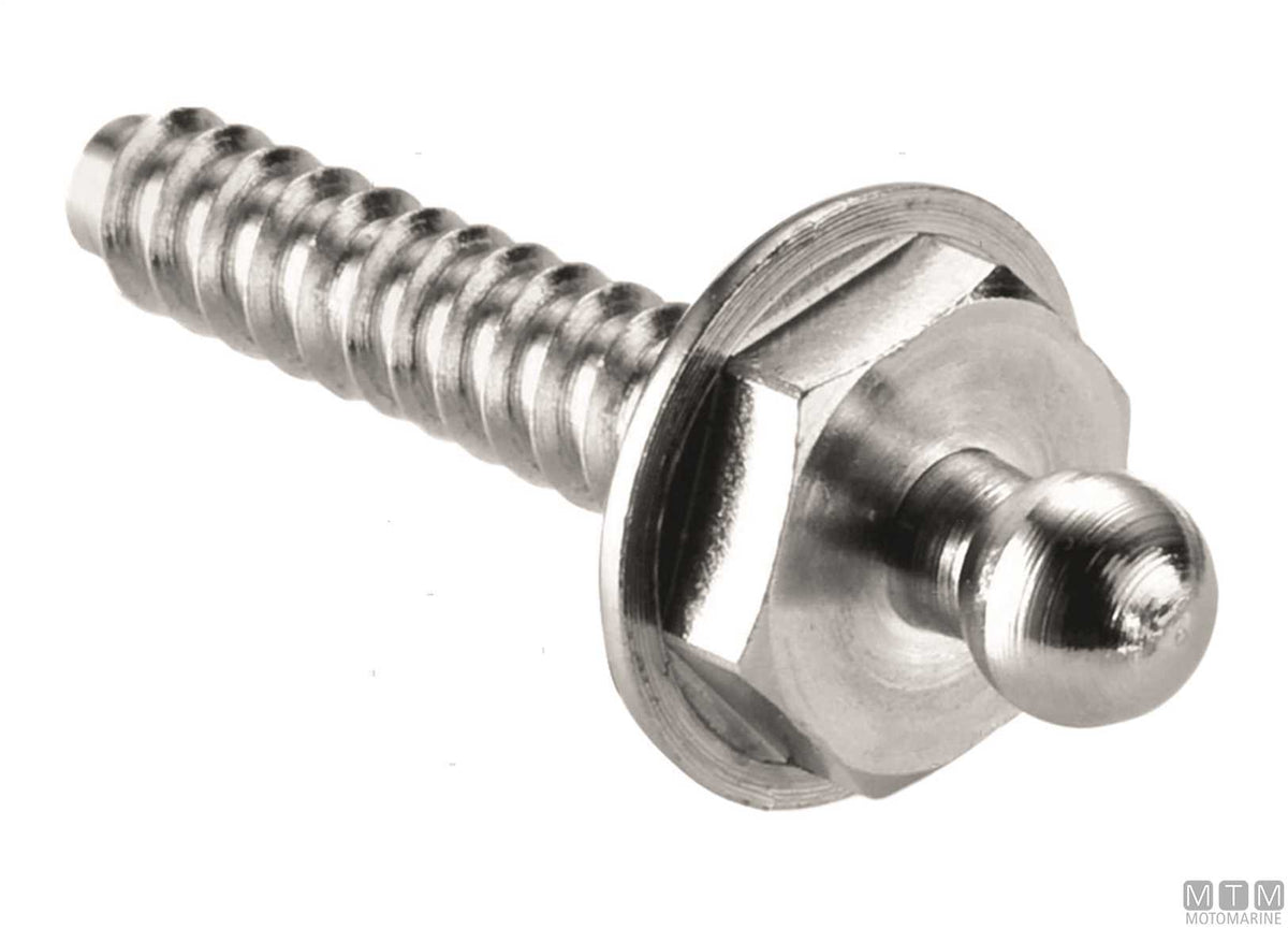 LOXX biting screw 16 mm black chrome - original photo Motomarine Srl
