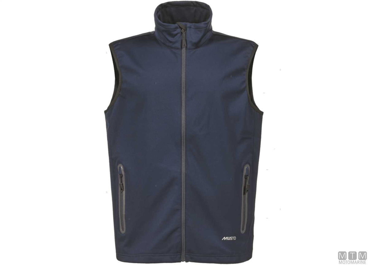 Musto Essential Softshell Gilet 990 Black XL - original photo Motomarine Srl