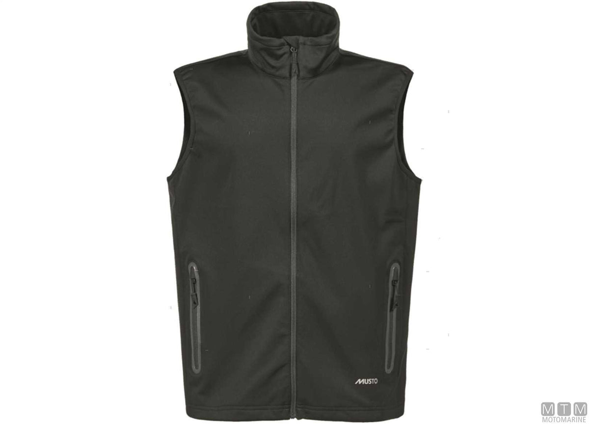 Musto Essential Softshell Gilet 990 Black 2XL - original photo Motomarine Srl