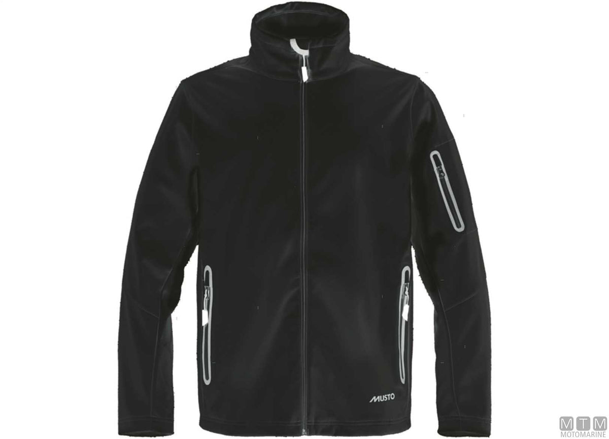Musto Essential Softshell Jacket 813 Platinum S - original photo Motomarine Srl