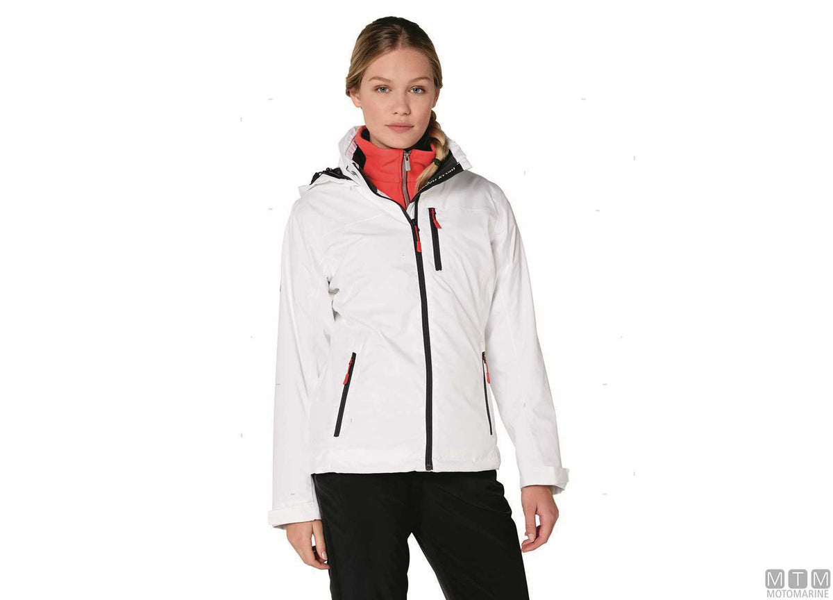 H/H Crew Midlayer women's jacket 001 white XL - original photo Motomarine Srl