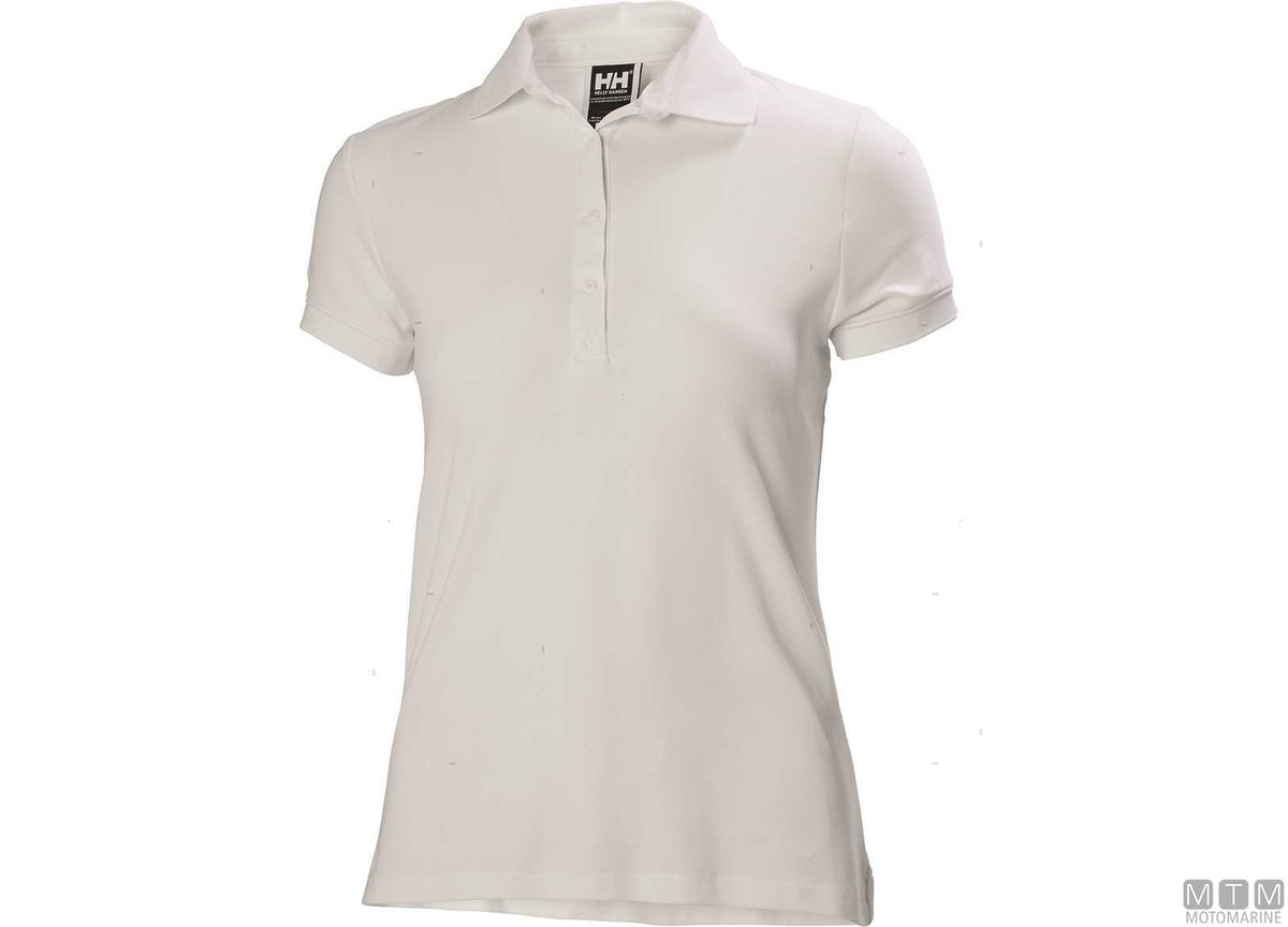 H/H Crew Tech women's polo shirt 33984 white XL - original photo Motomarine Srl