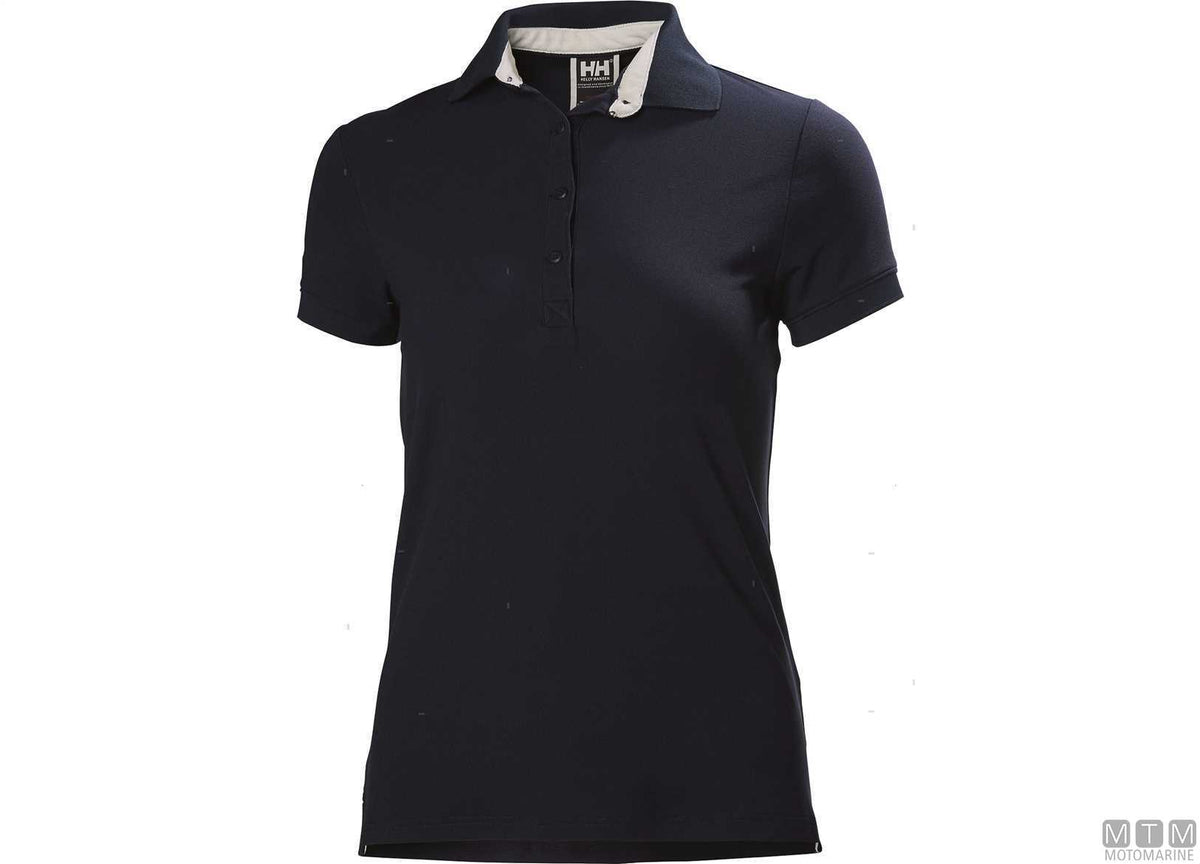 H/H Crewline women's polo shirt 980 ebony grey L - original photo Motomarine Srl
