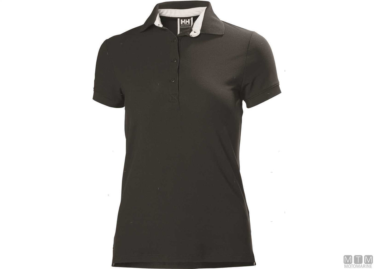 H/H Crewline women's polo shirt 980 ebony grey L - original photo Motomarine Srl
