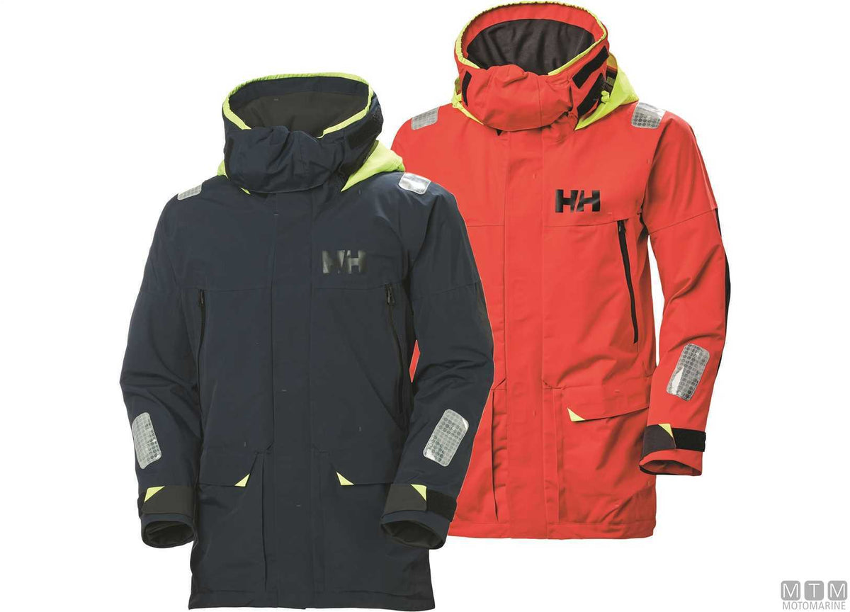 H/H Skagen Offshore oilskin jacket 222 red 2XL - original photo Motomarine Srl
