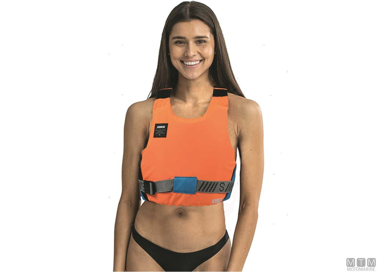 Jobe Short buoyancy vest ISO 50N M orange - original photo Motomarine Srl