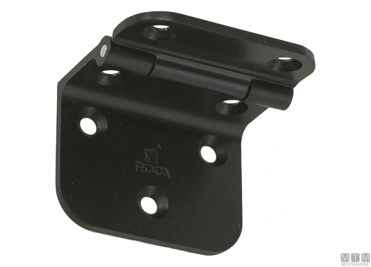 Roca hinge support 55x60 mm, satin aluminium - original photo Motomarine Srl