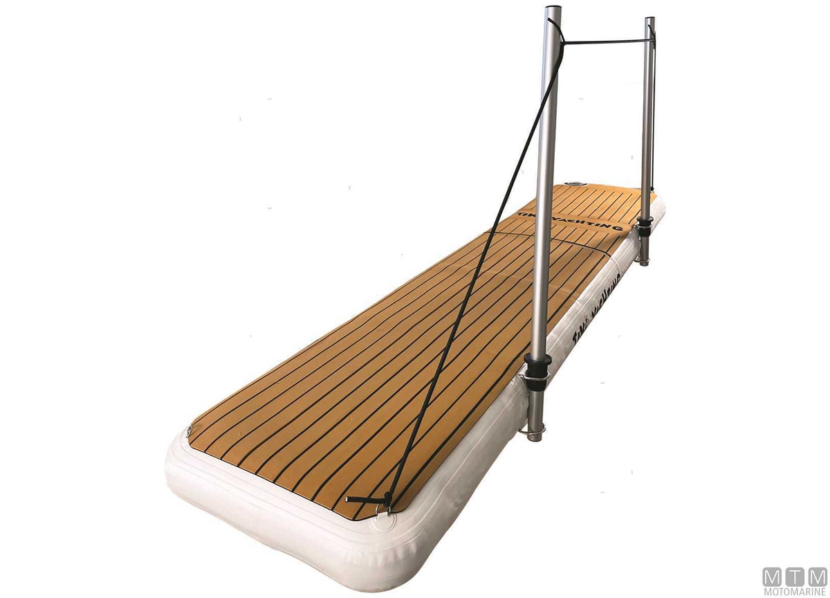 Inflatable Dropstitch fabric gangway, Tiki 250, L250 cm - original photo Motomarine Srl