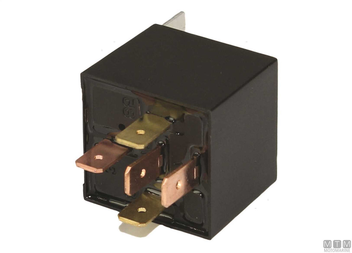 SPDT relay switch, 5-pin, 24V-40A - original photo Motomarine Srl