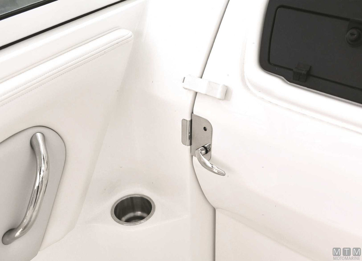 Strike plate for privacy door lock stainless steel - original photo Motomarine Srl